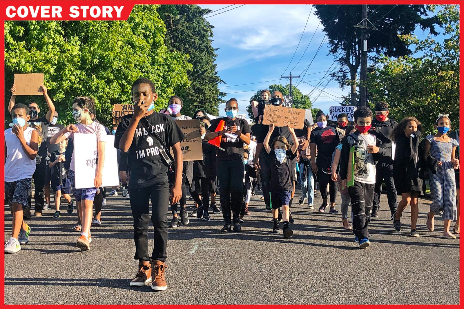 Protesters Gather In Birmingham To Honor George Floyd