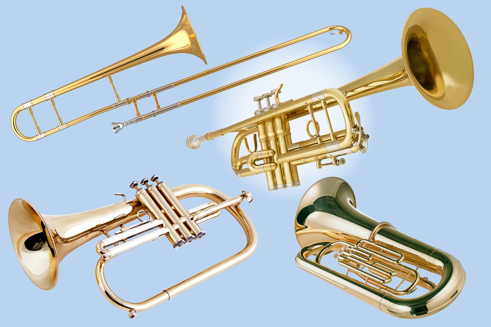 Brass deals section instruments