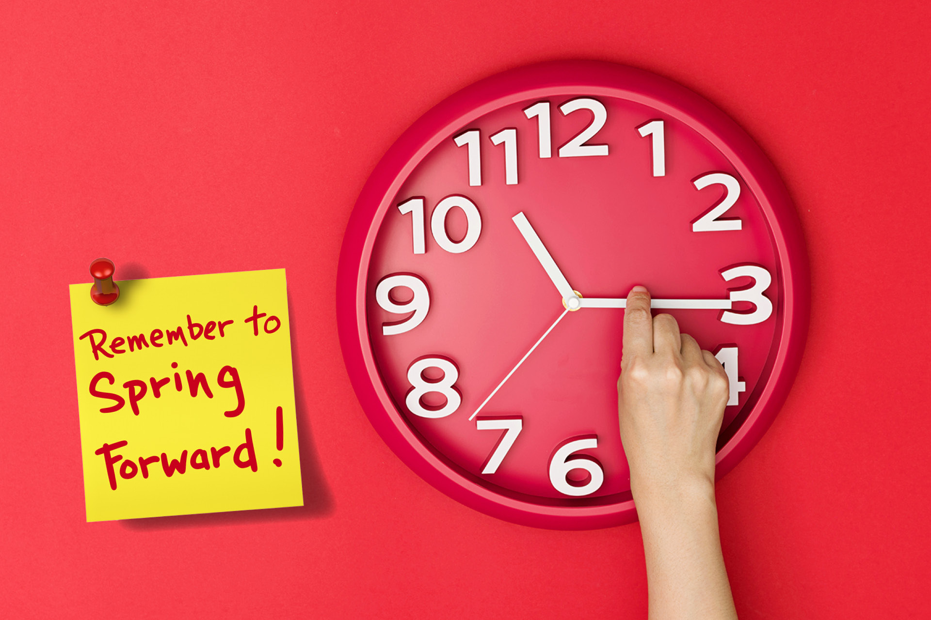 Remember to put your clocks forward an hour!!